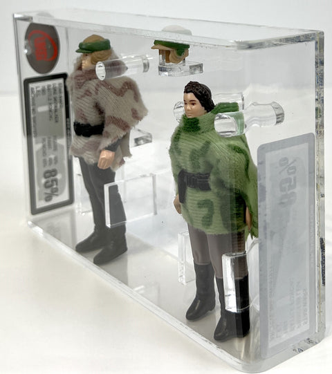 Star Wars Luke Skywalker Battle Poncho 1985 L.F.L. UKG 85 *SW061970* & Star Wars Princess Leia Battle Poncho 1984 L.F.L. UKG 85 *SW061971*