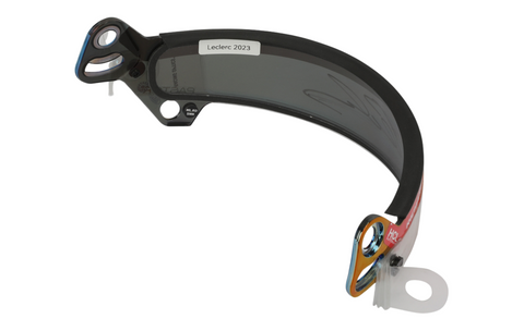 Charles Leclerc Autographed 2023 Scuderia Ferrari Race Used Formula 1 Visor