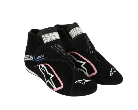 Esteban Ocon Autographed 2023 BWT Alpine United States Grand Prix Race Used Formula 1 Boots