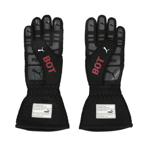 Valtteri Bottas Autographed 2023 Alfa Romeo Mexico Grand Prix Race Used Formula 1 Gloves