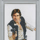2023 Topps Finest Star Wars Sketch-Han Solo Roy Cover PSA Authentic 1/1