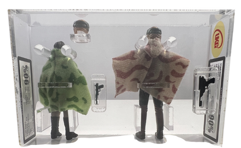 Star Wars Luke Skywalker Battle Poncho 1985 L.F.L. UKG 90 *SW061969* & Star Wars Princess Leia Battle Poncho 1984 L.F.L. UKG 90 *SW061968*