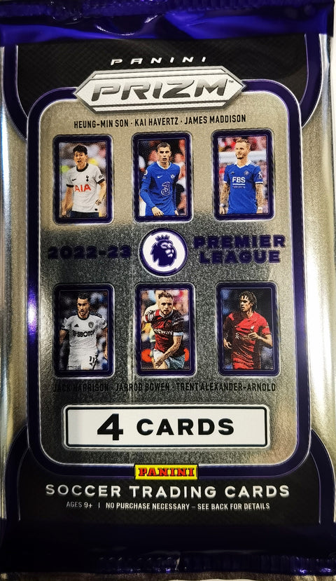 2022/23 Panini Prizm Premier League EPL Soccer Retail 24-Pack Box