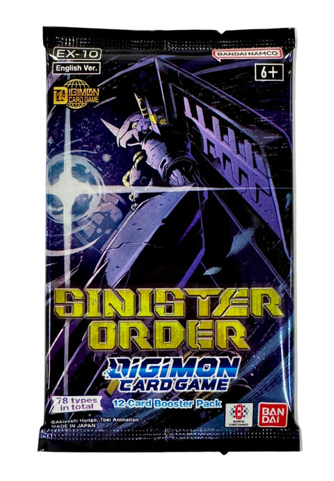 Digimon Sinister Order Booster