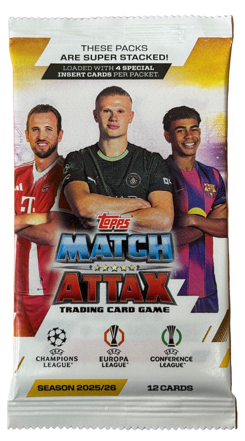 2025/26 Topps Match Attax UEFA Champions League Soccer Retail Box