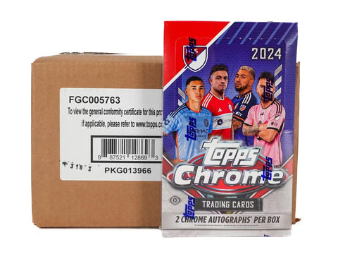 2024 Topps MLS Major League Soccer Chrome Hobby