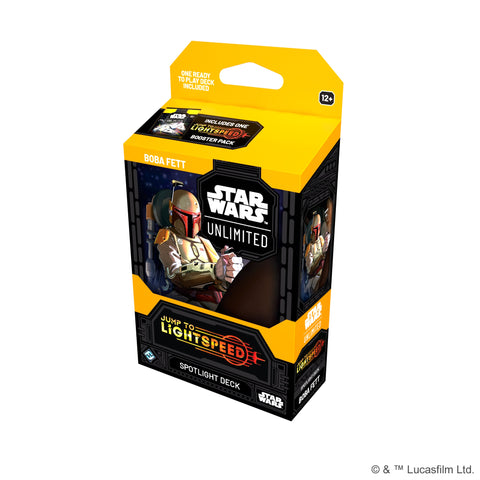 Star Wars Unlimited Jump to Lightspeed Spotlight Deck