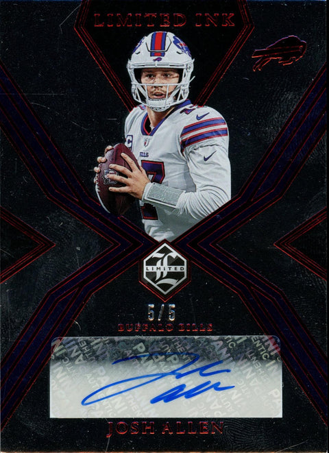 2025 Hit Parade Football Autographed Card Limited Series 14 Hobby