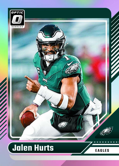 2024 Panini Donruss Optic Football 6-Pack Hobby Blaster (Blue Scope Parallels!)