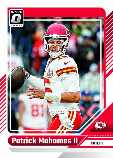2024 Panini Donruss Optic Football 6-Pack Hobby Blaster (Blue Scope Parallels!)