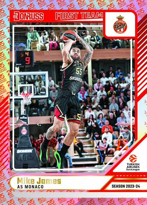 2024/25 Panini Donruss Turkish Airlines EuroLeague Basketball Hobby