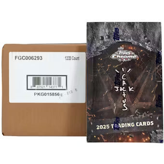 2025 Topps Chrome WWE x Cactus Jack Hobby (Presell)