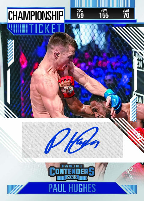 2025 Panini Contenders Professional Fighters League PFL Hobby