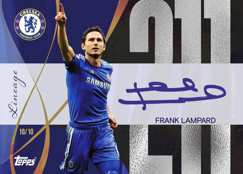 2024/25 Topps Chelsea Lineage 120 Years Anniversary Soccer Hobby