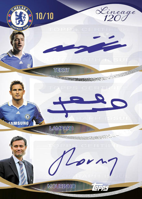 2024/25 Topps Chelsea Lineage 120 Years Anniversary Soccer Hobby
