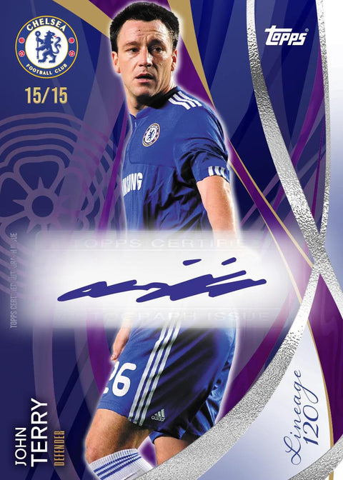 2024/25 Topps Chelsea Lineage 120 Years Anniversary Soccer Hobby