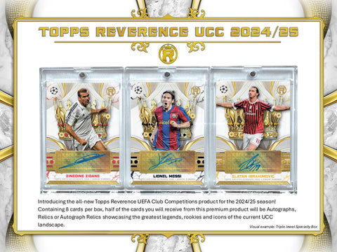 2024/25 Topps Reverence UEFA Club Competitions Soccer Hobby