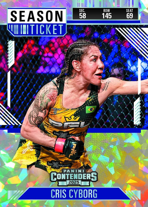 2025 Panini Contenders Professional Fighters League PFL Hobby