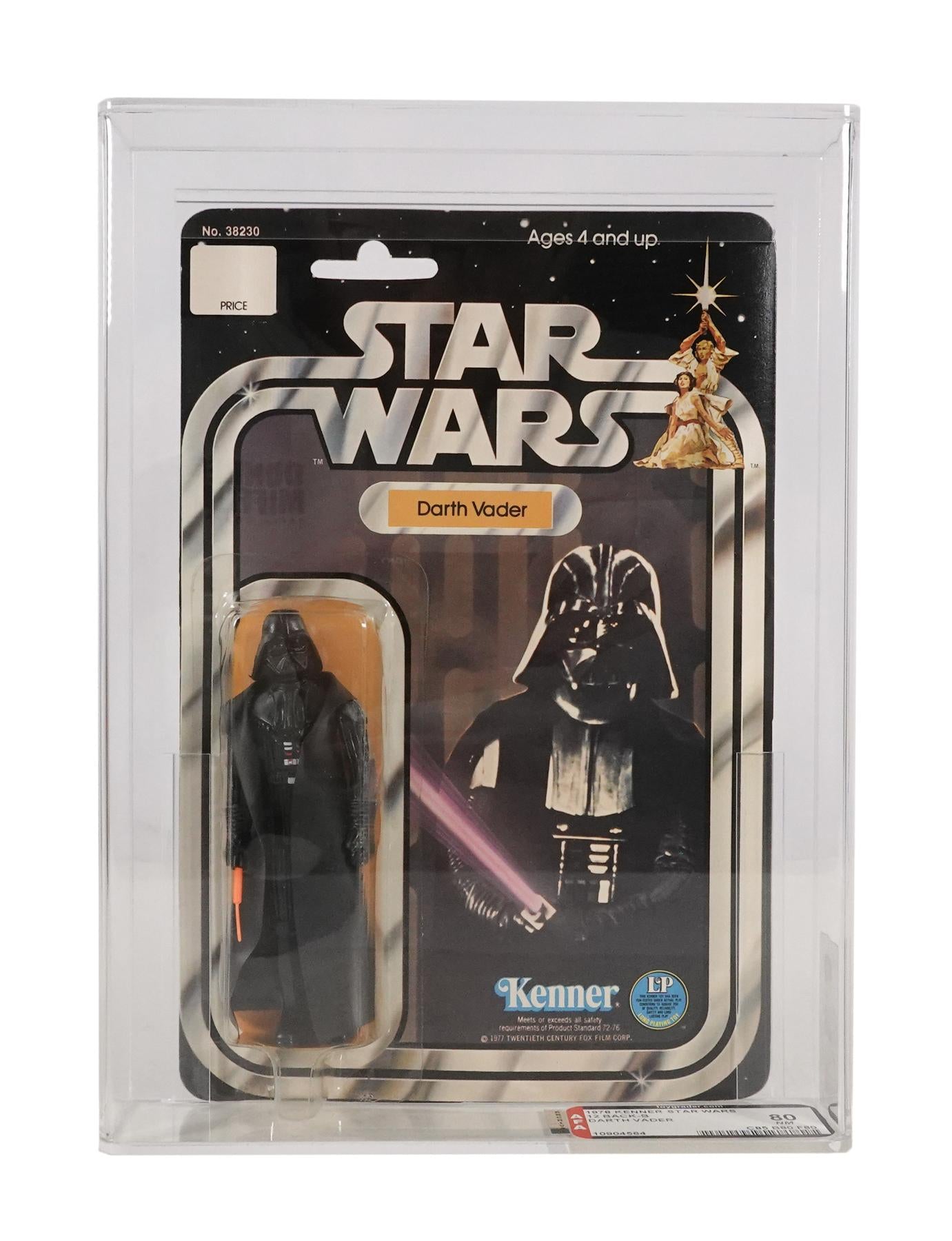 Star Wars Darth Vader Figure 12 Back B AFA 80 NM 10904564 Dave