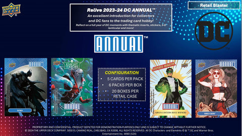 DC Annual 6-Pack Blaster (Upper Deck 2023/24)