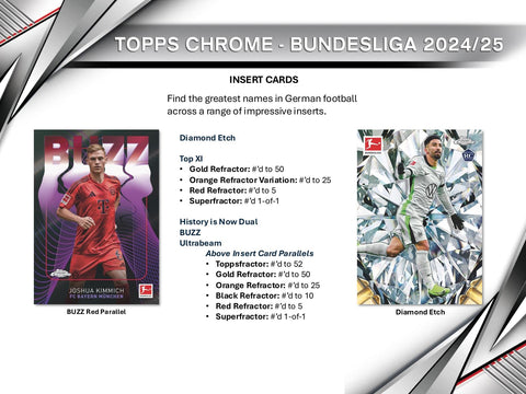 2024/25 Topps Chrome Bundesliga Soccer Hobby