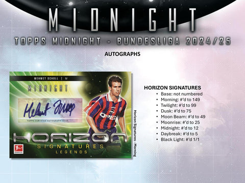 2024/25 Topps Midnight Bundesliga Soccer Hobby Box