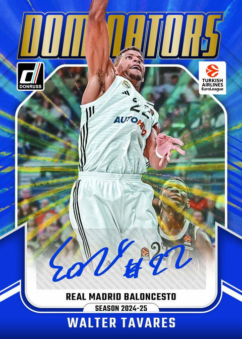 2024/25 Panini Donruss Turkish Airlines EuroLeague Basketball Hobby