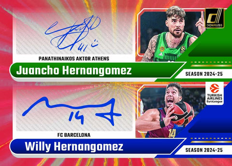 2024/25 Panini Donruss Turkish Airlines EuroLeague Basketball Hobby