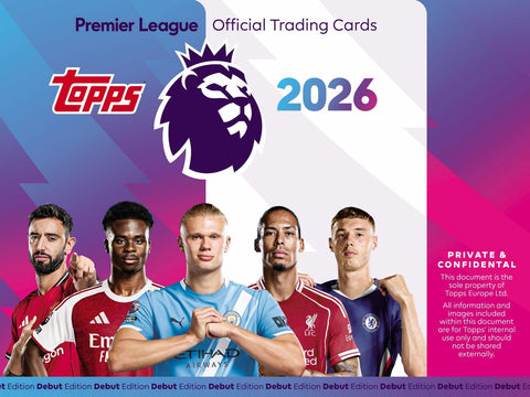 2025/26 Topps Premier League EPL Soccer Hobby (Presell)