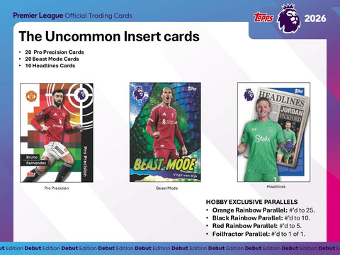 2025/26 Topps Premier League EPL Soccer Hobby (Presell)
