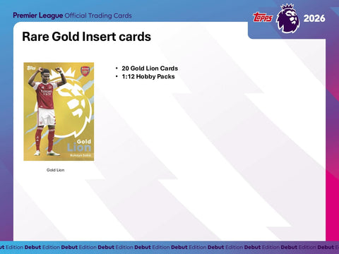 2025/26 Topps Premier League EPL Soccer Hobby (Presell)