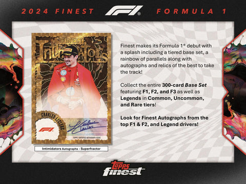 2024 Topps Finest F1 Formula 1 Hobby