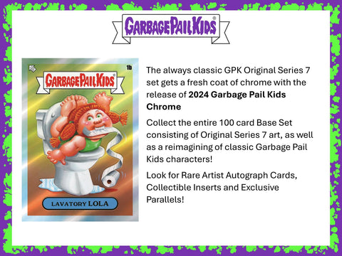 Garbage Pail Kids Chrome Series 7 Hobby (Topps 2024)