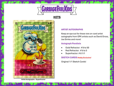 Garbage Pail Kids Chrome Series 7 Hobby (Topps 2024)