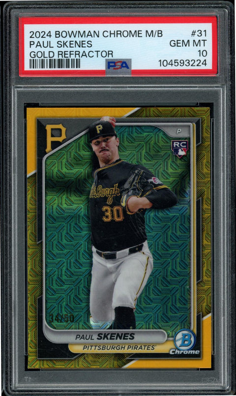 2025 Hit Parade Baseball Graded Card Limited Series 10 Hobby