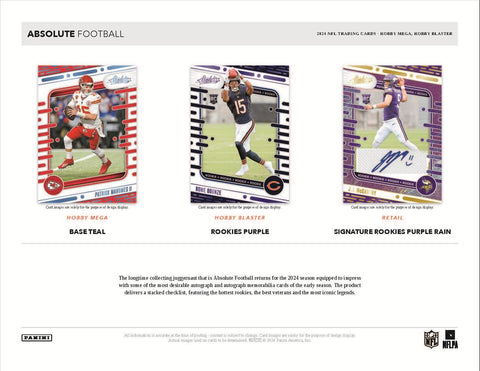 2024 Panini Absolute Football Hobby Blaster