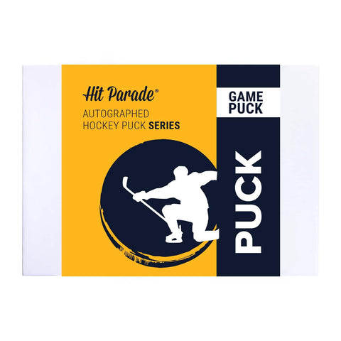 2024/25 Hit Parade Autographed Hockey Puck Series 8 Hobby - Game Puck Edition
