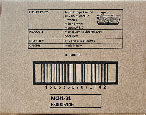 Marvel Chrome Hobby Box (Topps 2024)
