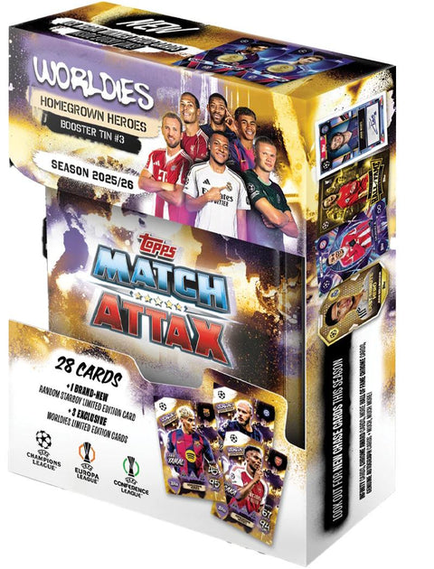 2025/26 Topps Match Attax UEFA Champions League Soccer Mini Tin