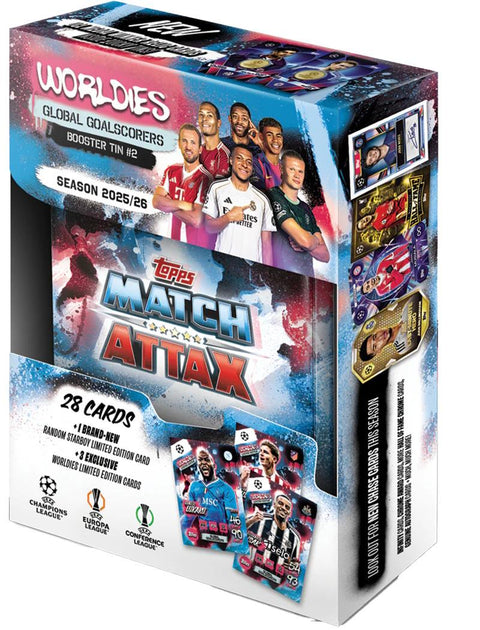 2025/26 Topps Match Attax UEFA Champions League Soccer Mini Tin
