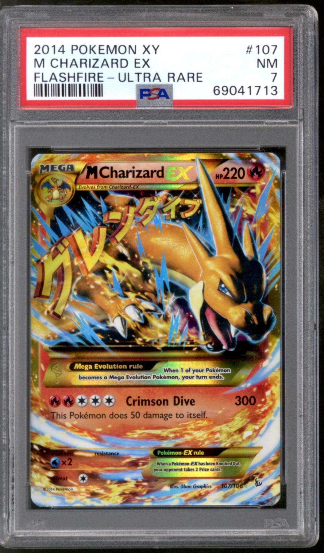 Pokemon M Charizard EX good