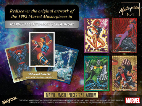 Marvel Masterpieces '92 Platinum Hobby (Upper Deck 2024)