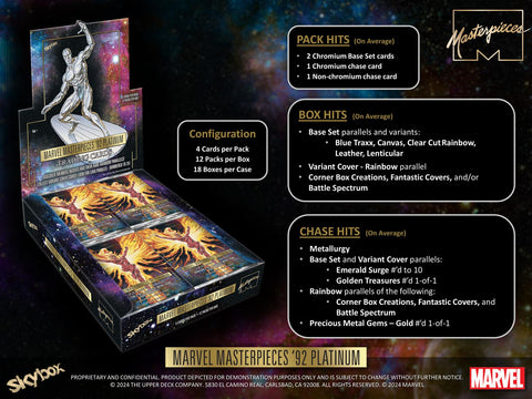 Marvel Masterpieces '92 Platinum Hobby (Upper Deck 2024)