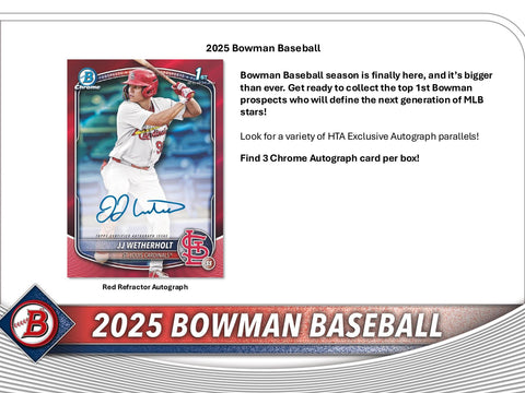 2025 Bowman Baseball HTA Choice