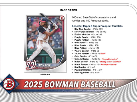 2025 Bowman Baseball Hobby