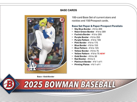 2025 Bowman Baseball Hobby Jumbo