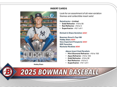 2025 Bowman Baseball Hobby Jumbo