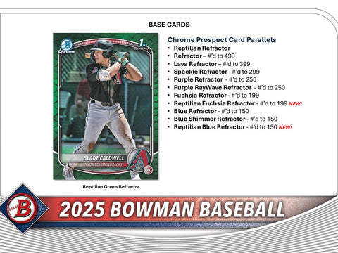 2025 Bowman Baseball 6-Pack Blaster