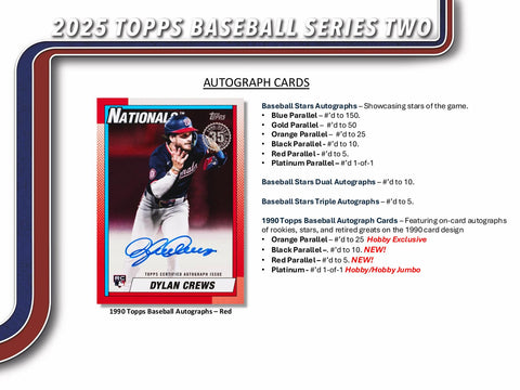 2025 Topps Series 2 Baseball Hobby Jumbo