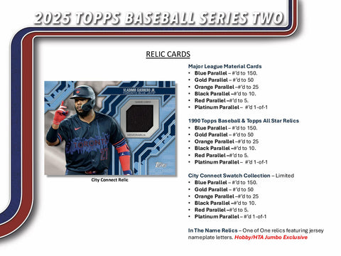 2025 Topps Series 2 Baseball Hobby Jumbo